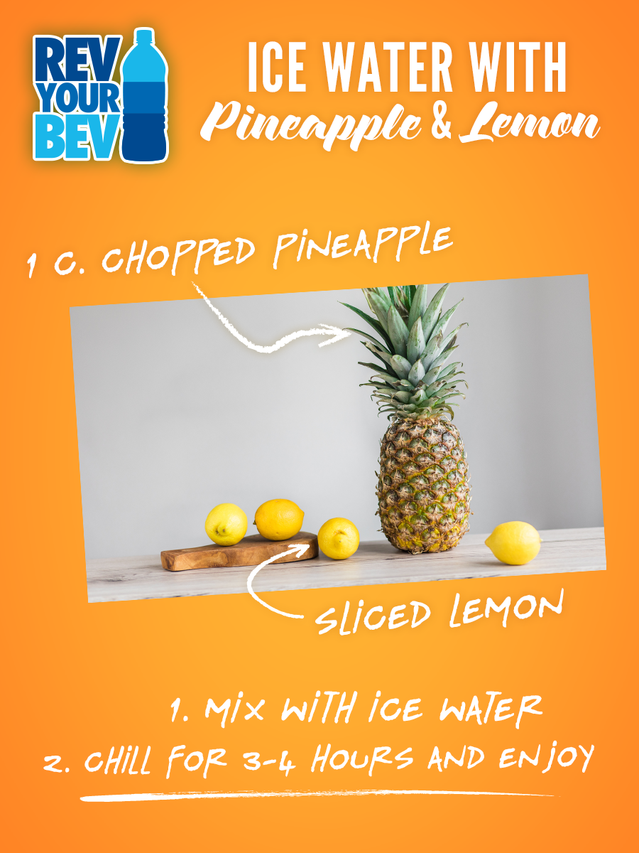 Pineapple Lemon Water