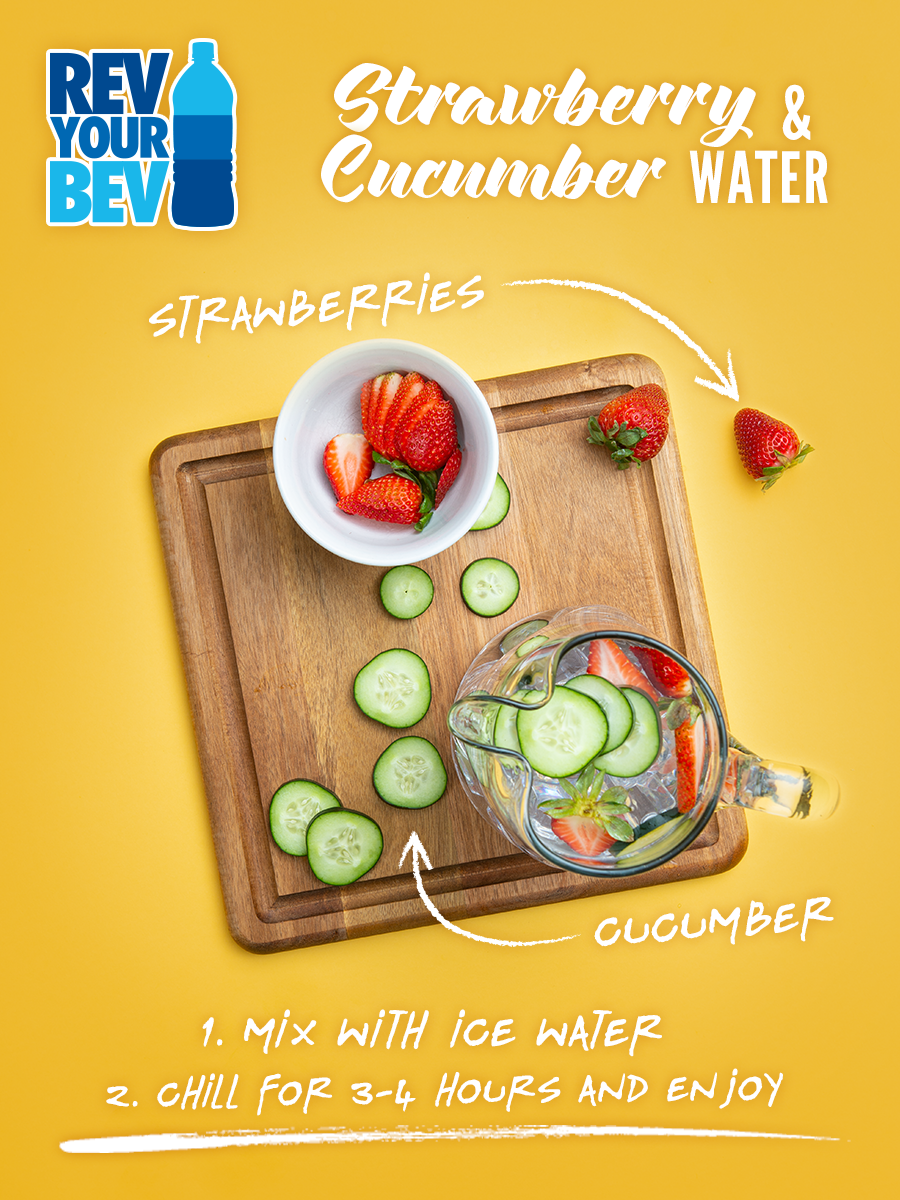 Strawberry and Cucumber Water